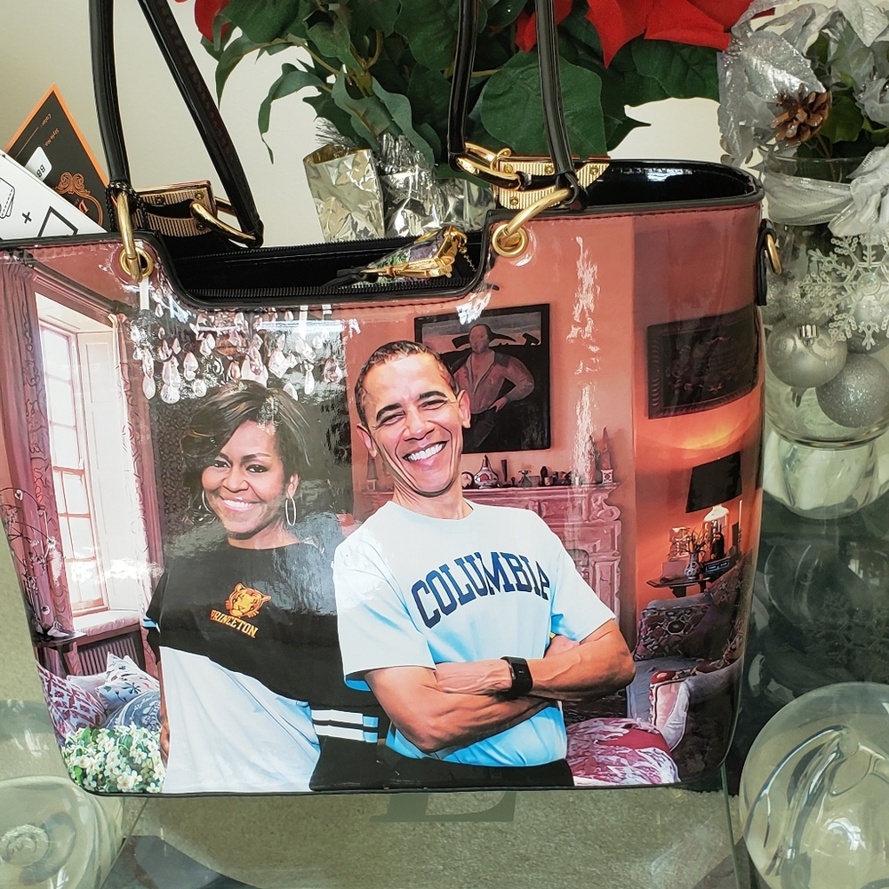 SOLD *Free Gift * Beautiful Michelle Obama tote
